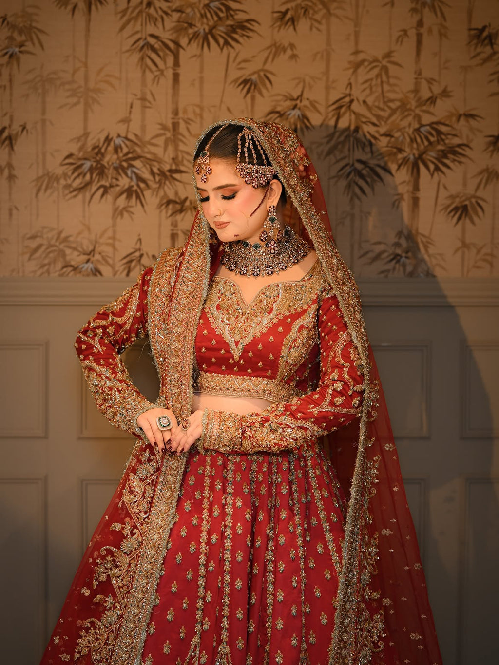 luxurious bridal lehenga