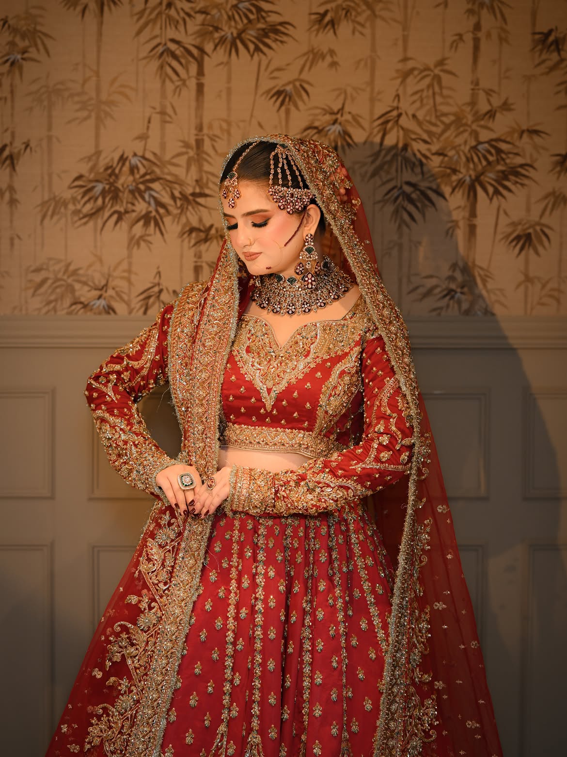 luxurious bridal lehenga