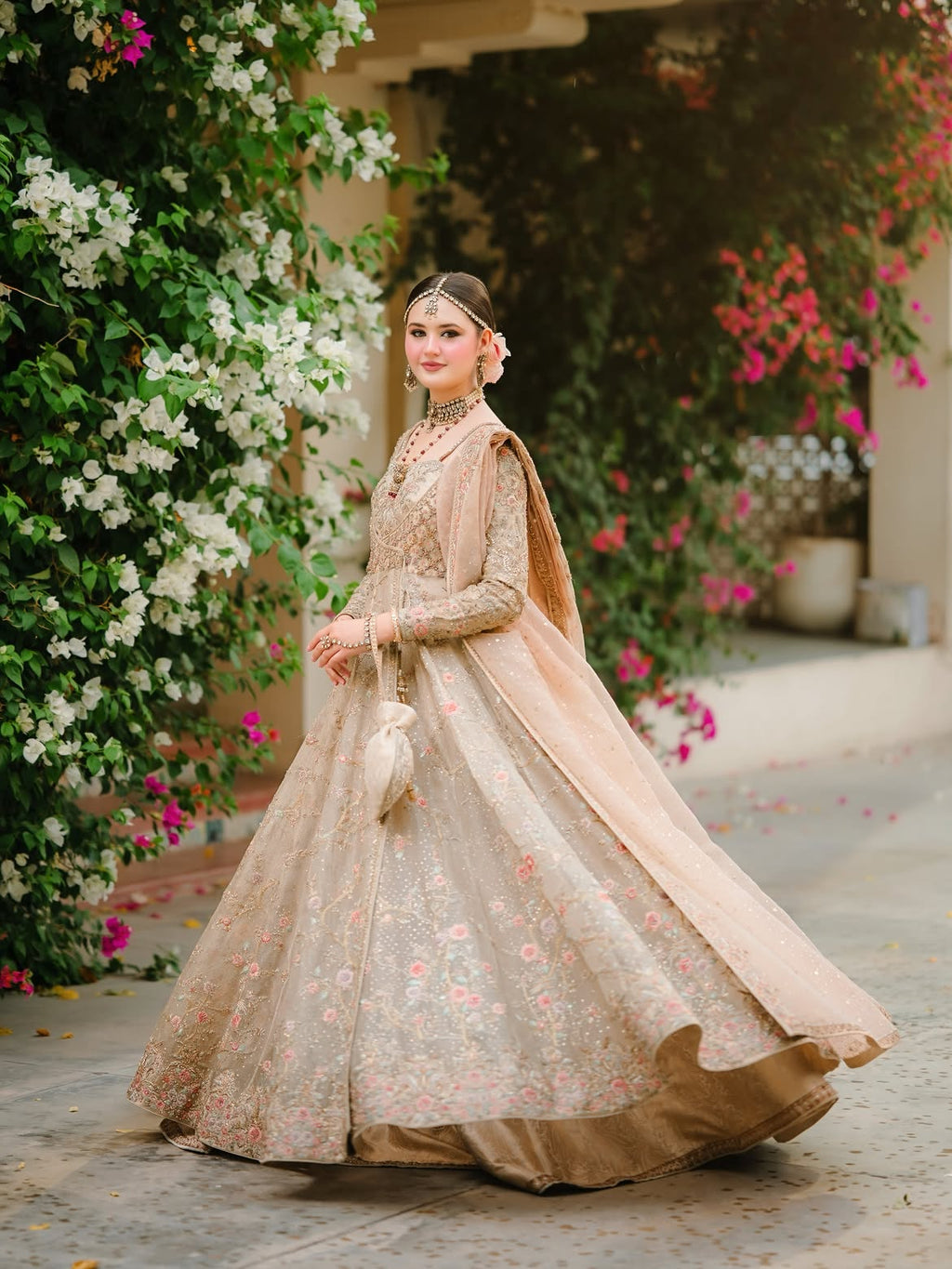 luxury bridal dress
