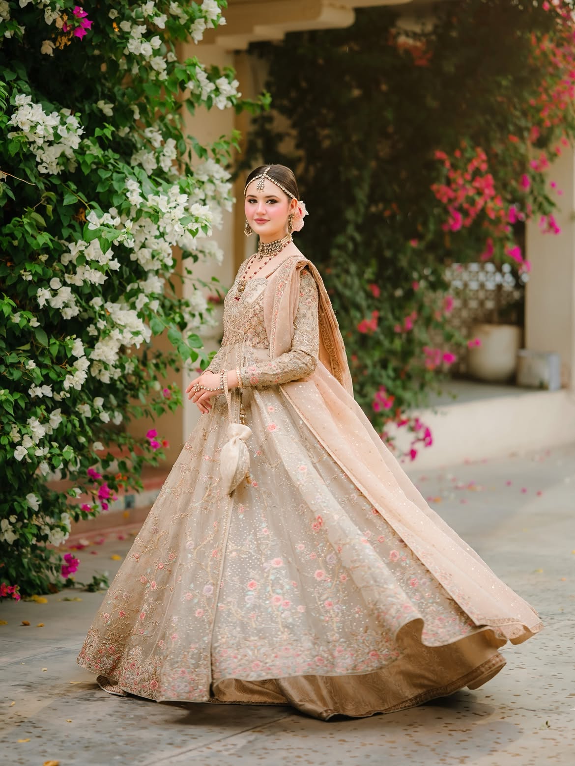luxury bridal dress