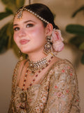 HEAVY FLARED BRIDAL PISHWAS