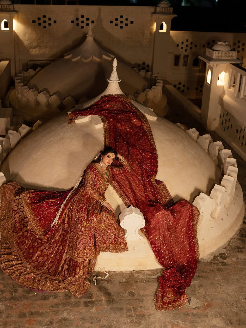BRIDAL RED LUXURY WEAR
