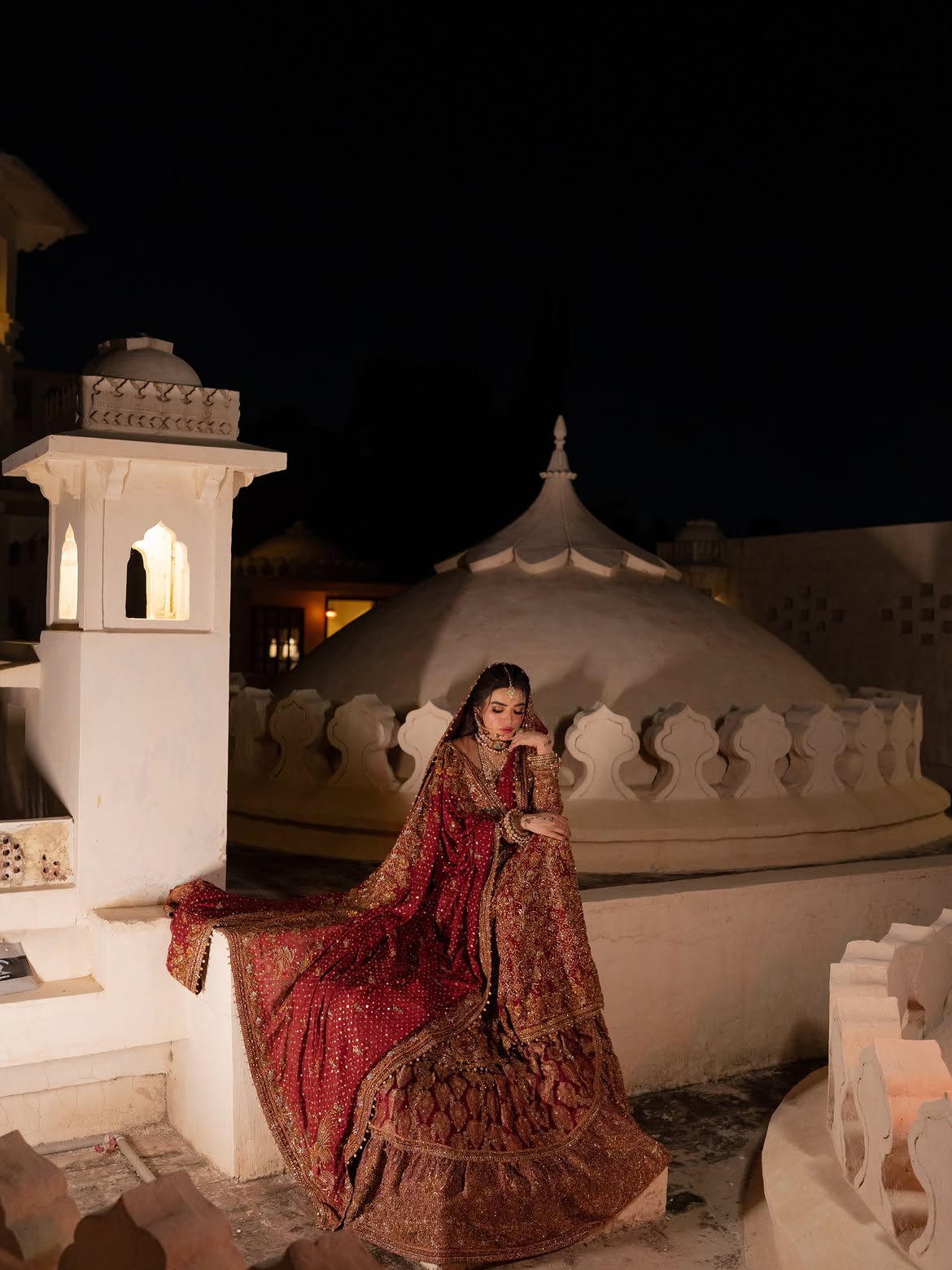 BRIDAL RED LUXURY WEAR