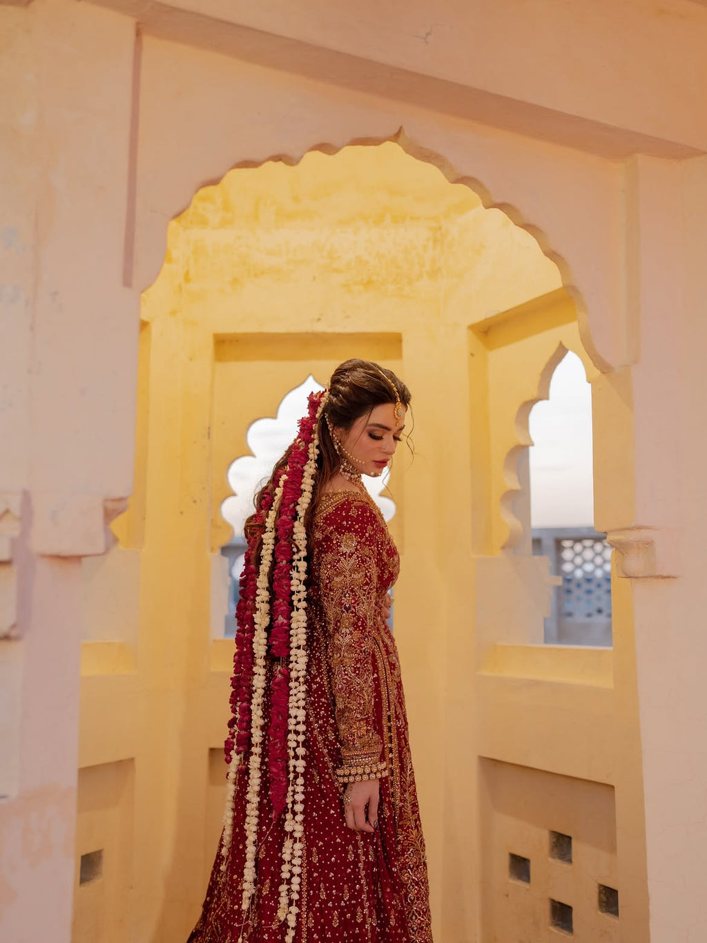 BRIDAL RED LUXURY WEAR