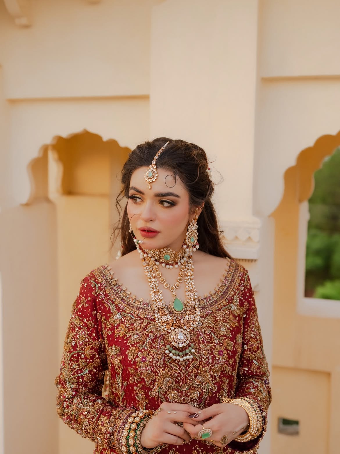 BRIDAL RED LUXURY WEAR