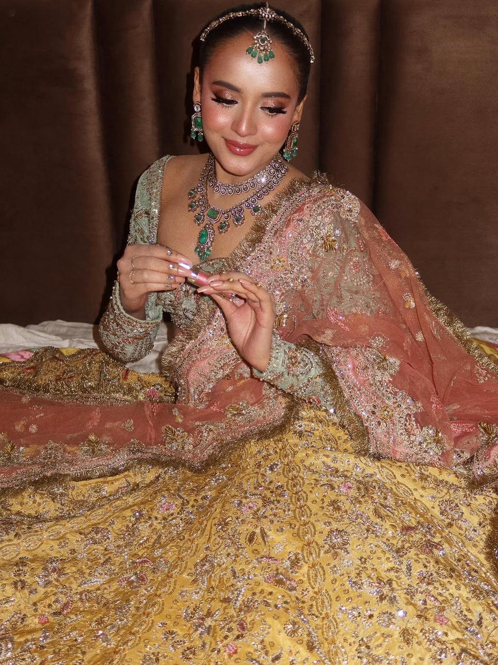 Bridal multi lehenga