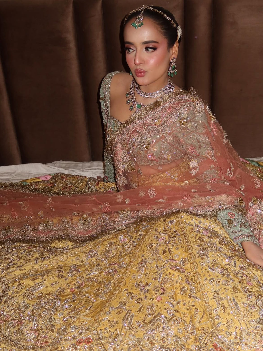 Bridal multi lehenga
