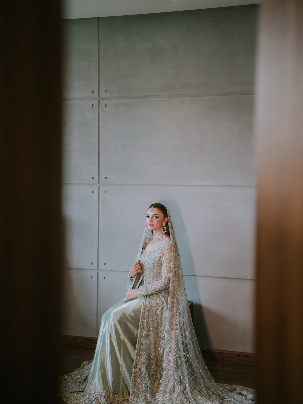 SAGE GREEN BRIDAL WEAR
