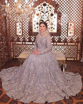 FLOOR LENGTH GLAMOROUS BRIDAL MAXI GOWN