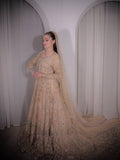 BRIDAL PEACH GOWN