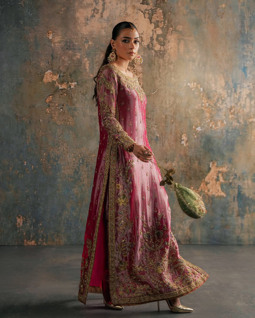 BRIDAL LUXURY KURTA SHALWAR DUBATTA