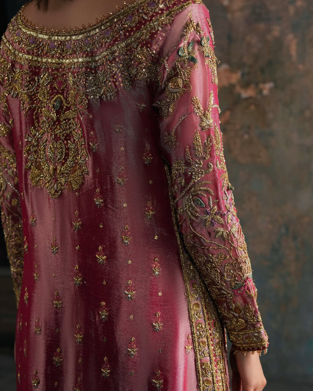 BRIDAL LUXURY KURTA SHALWAR DUBATTA