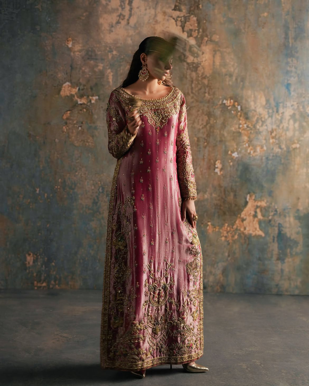 BRIDAL LUXURY KURTA SHALWAR DUBATTA