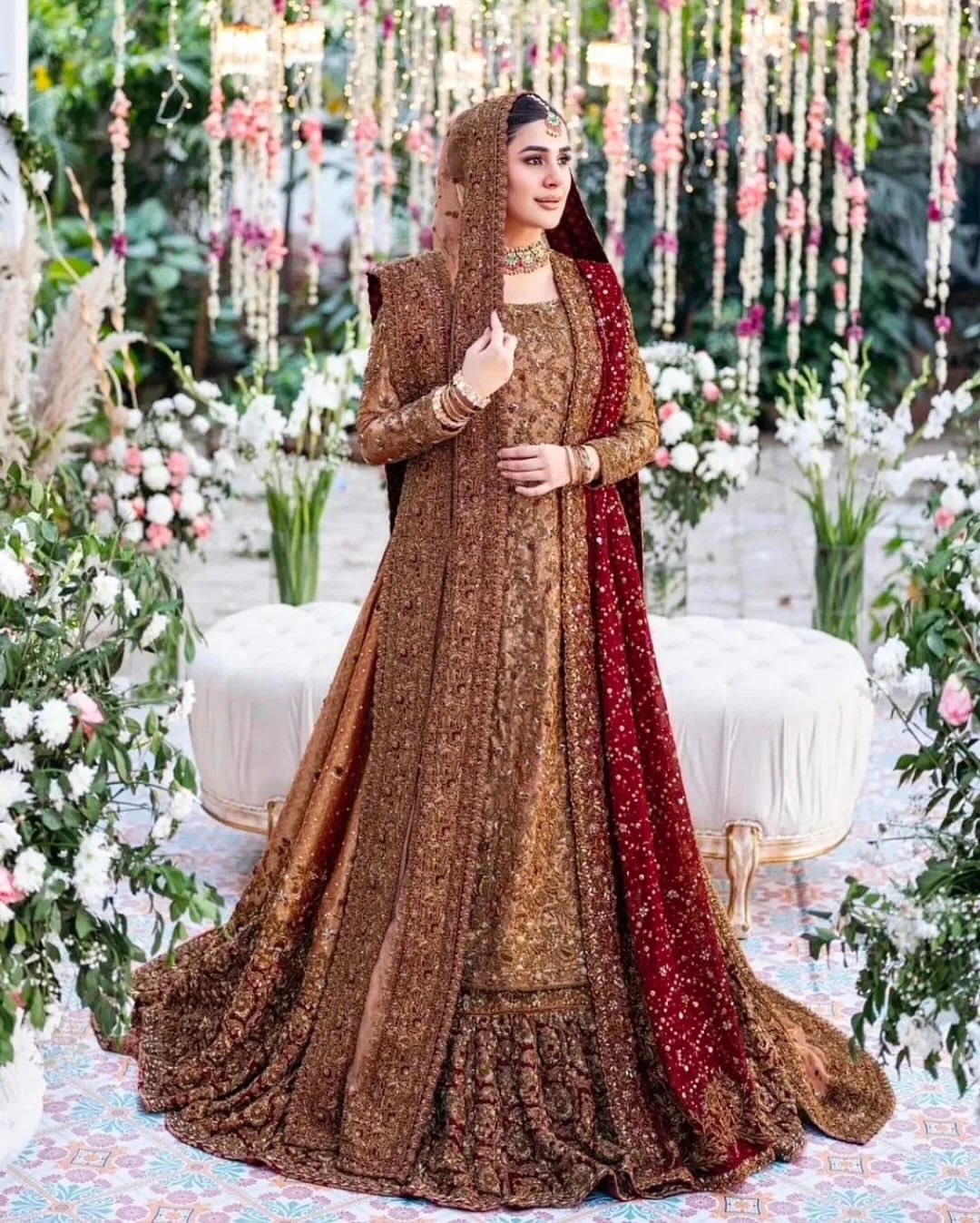 Royal Purple bridal lehenga