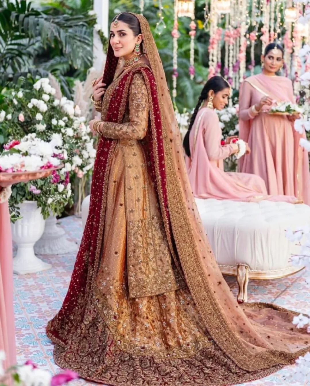 Royal Purple bridal lehenga