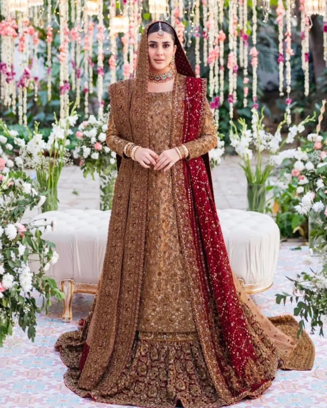 Royal Purple bridal lehenga