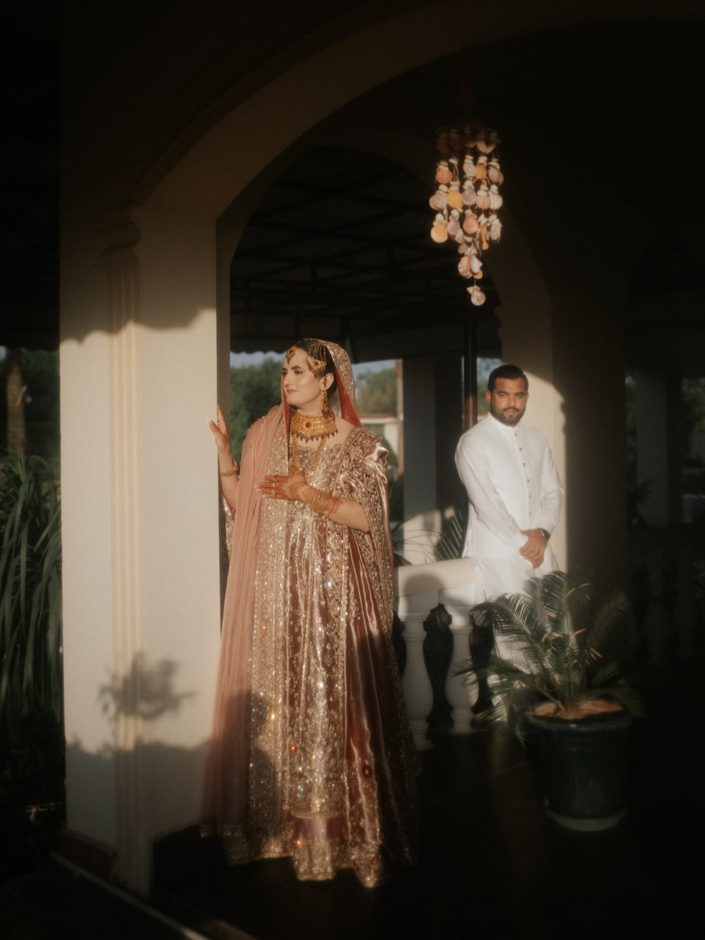 ultra luxury antique bridal peshwas