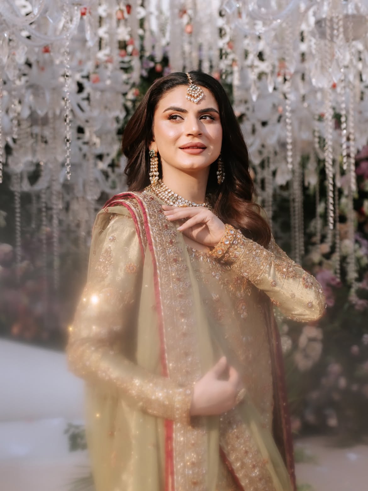 straight-cut bridal shirt set