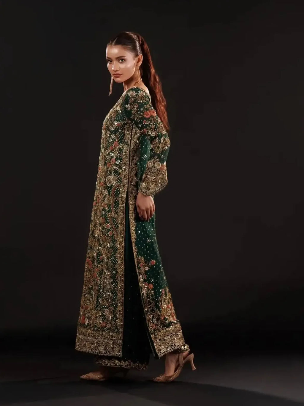 Sage green dress