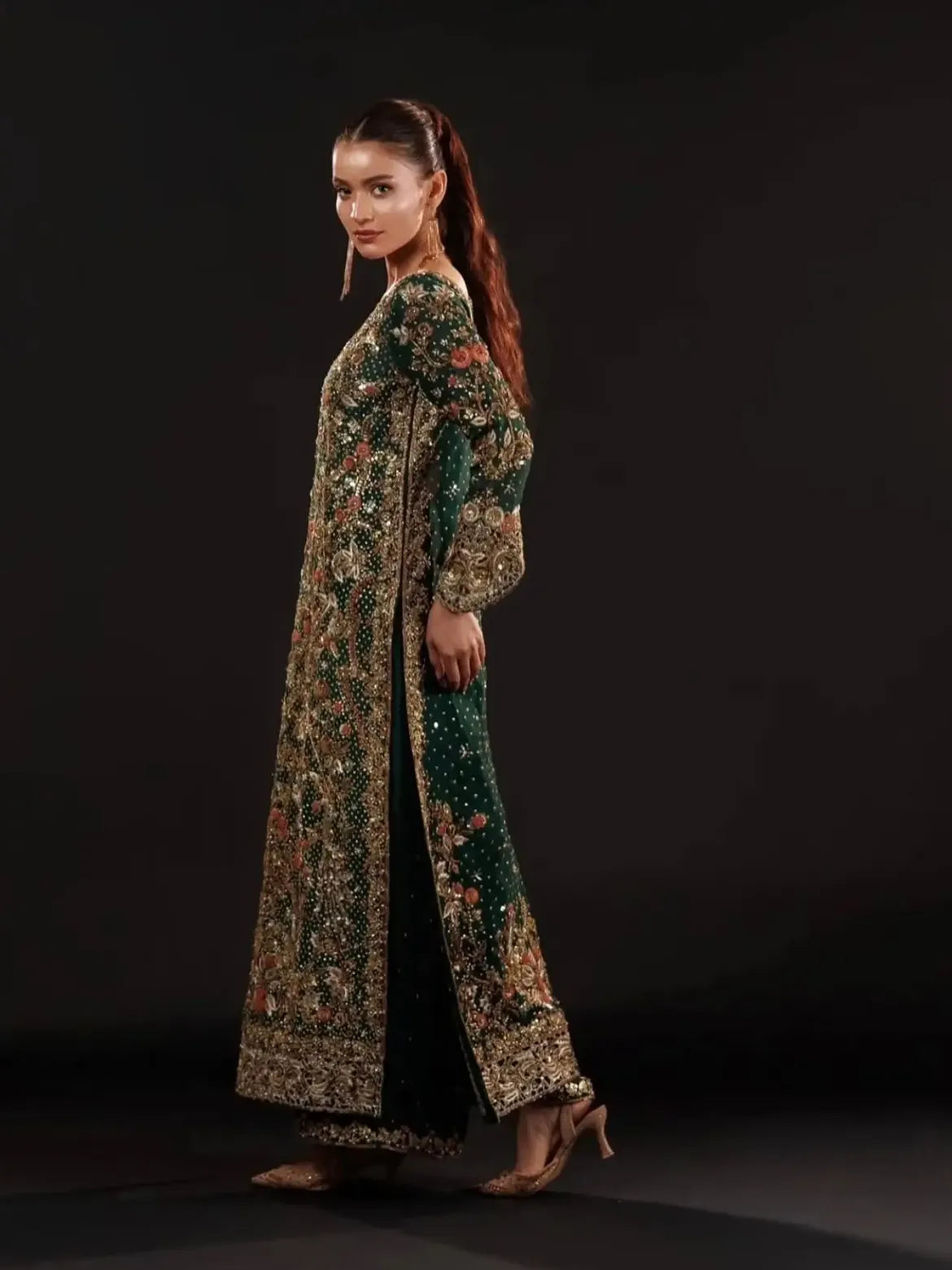 Sage green dress