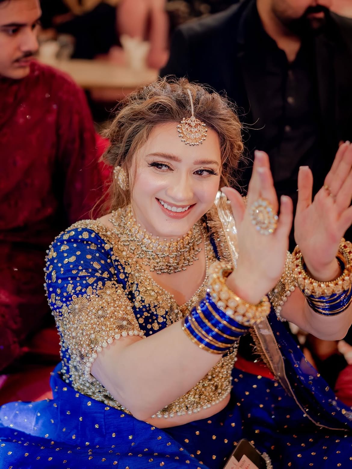 BLUE BRIDAL WEAR