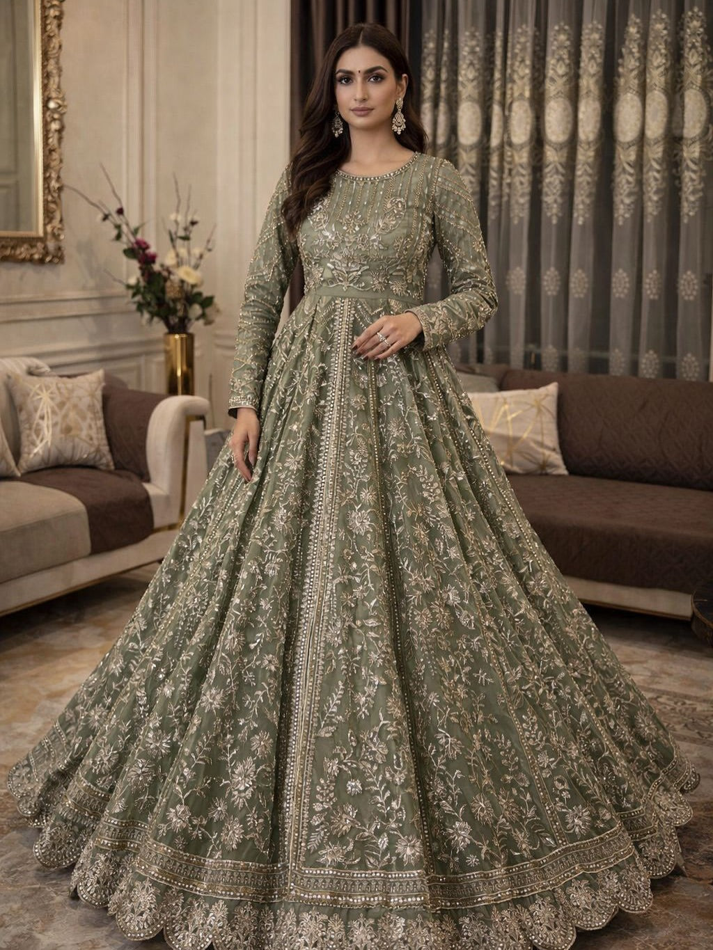 Bridal maxi
