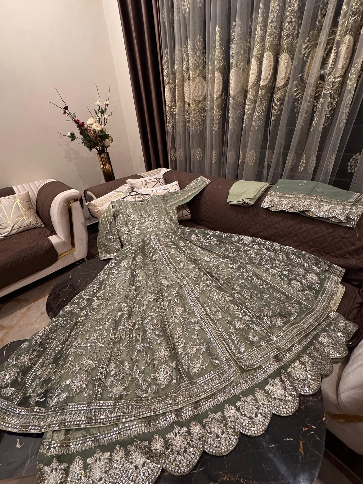 Bridal maxi