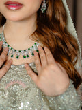 ICE SILVER BRIDAL LEHENGA GOWN