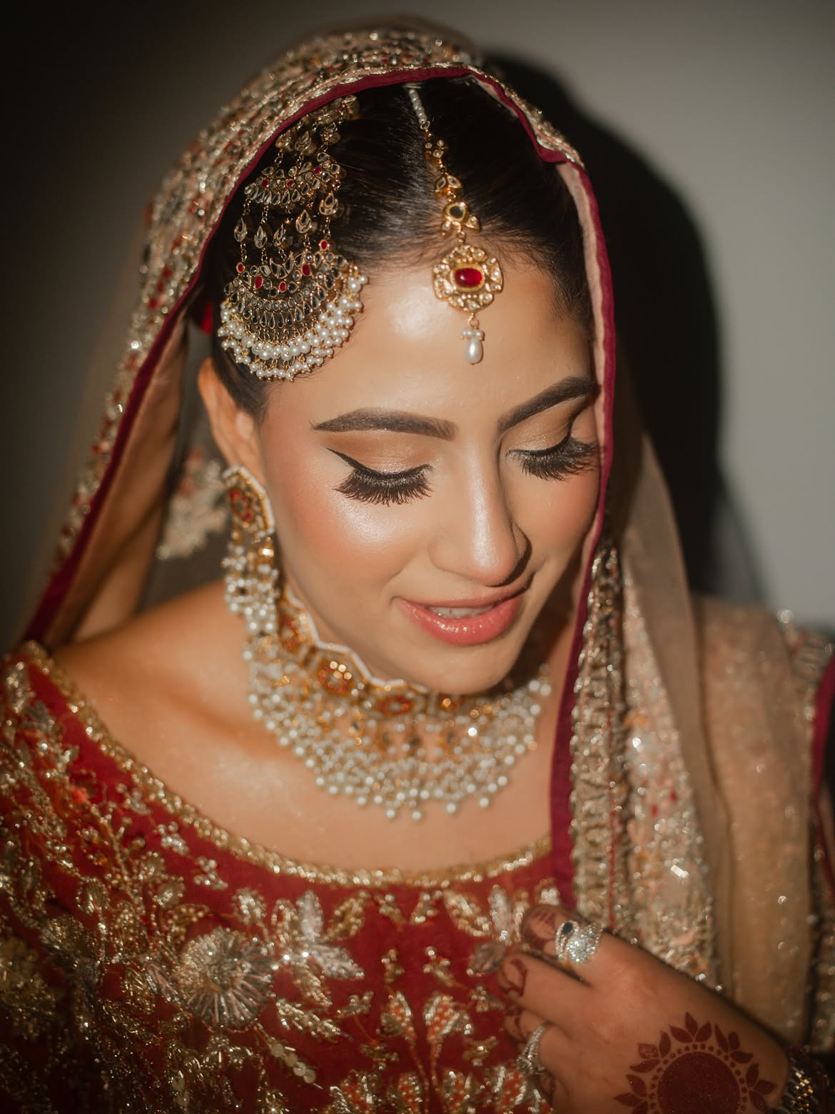 RED BRIDAL LEHENGA