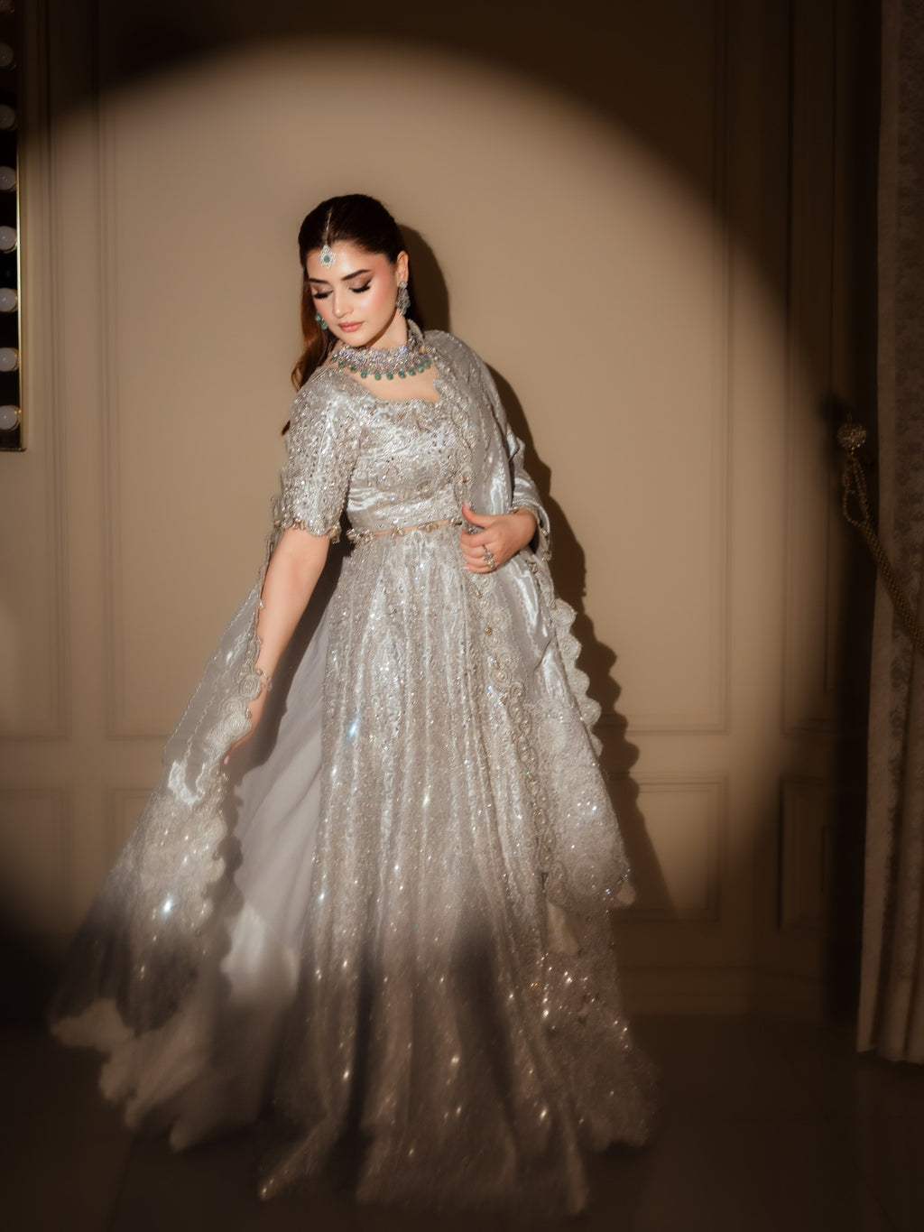 PURE WHITE BRIDAL WEAR