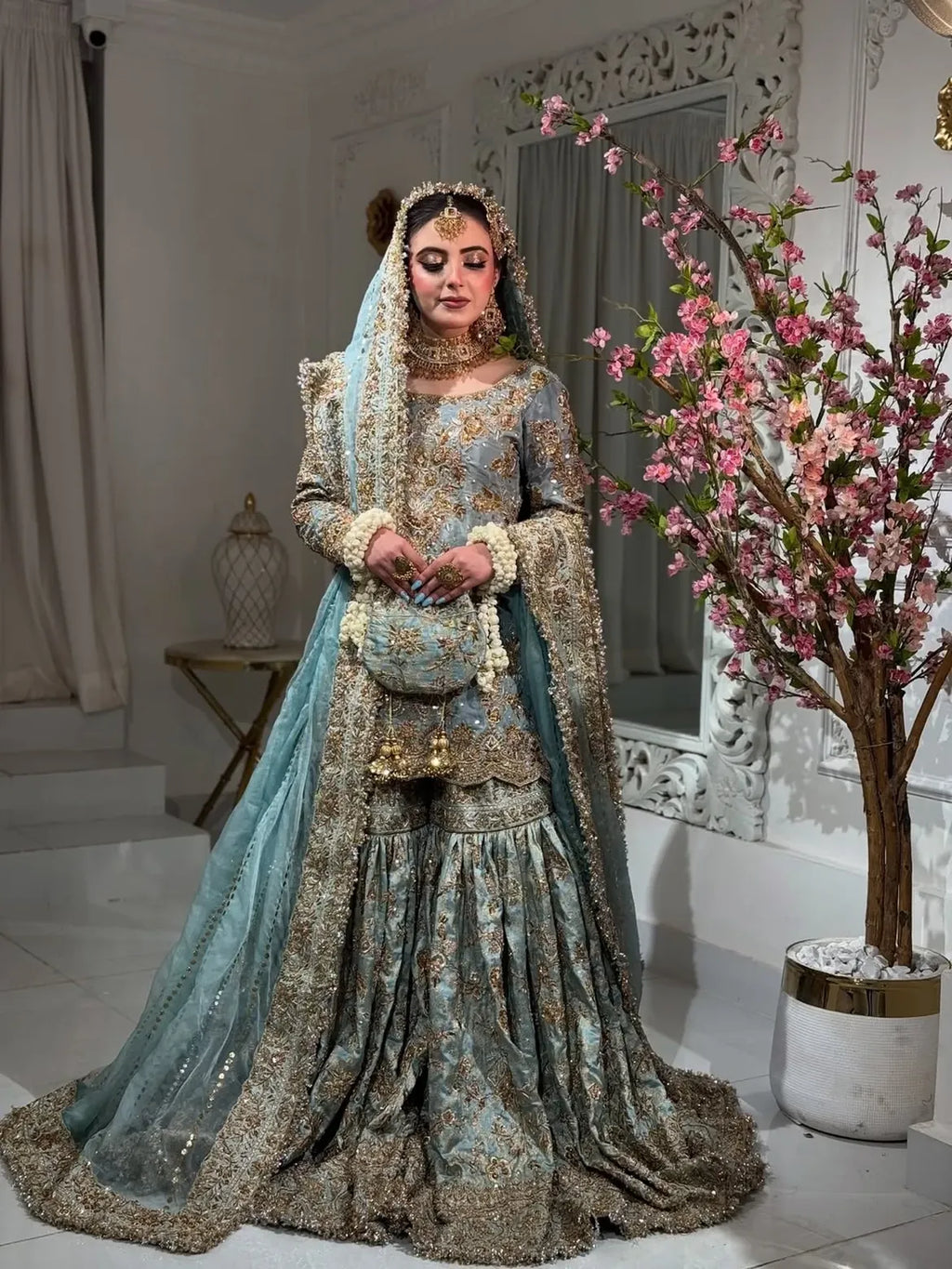 Farshi bridal Gharara