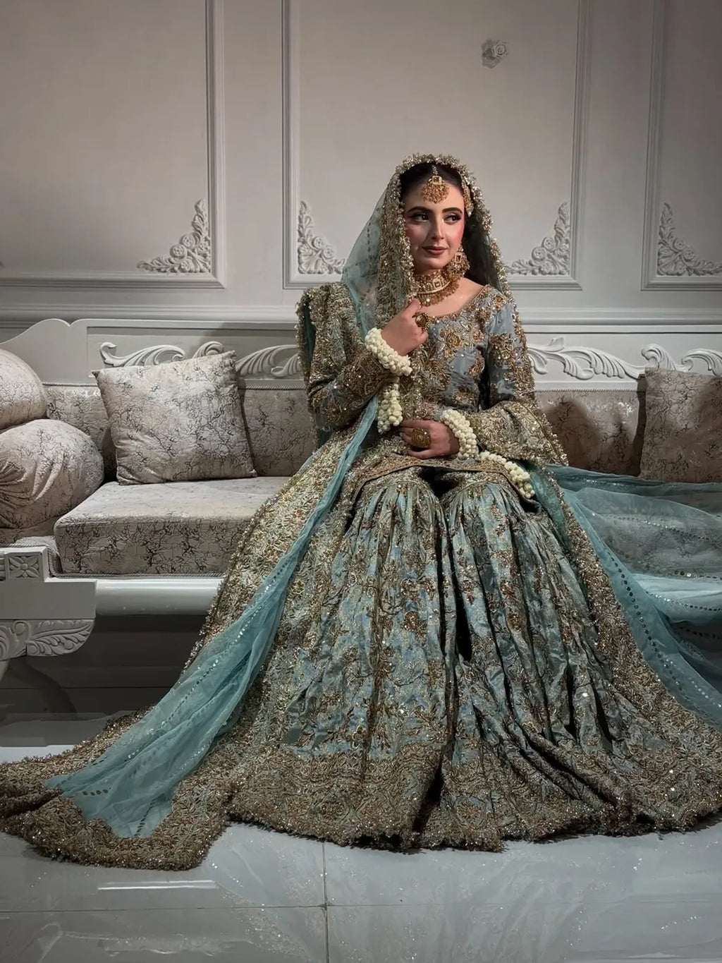 Farshi bridal Gharara