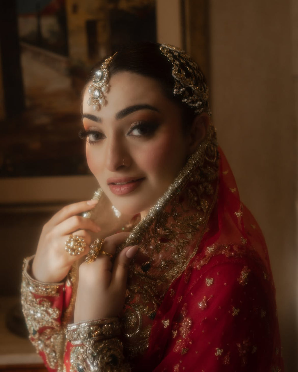 RED BRIDAL LEHENLEHENGA