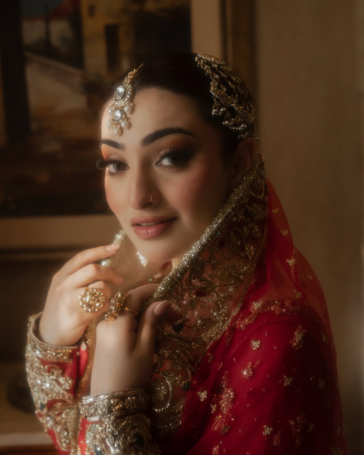 RED BRIDAL LEHENLEHENGA