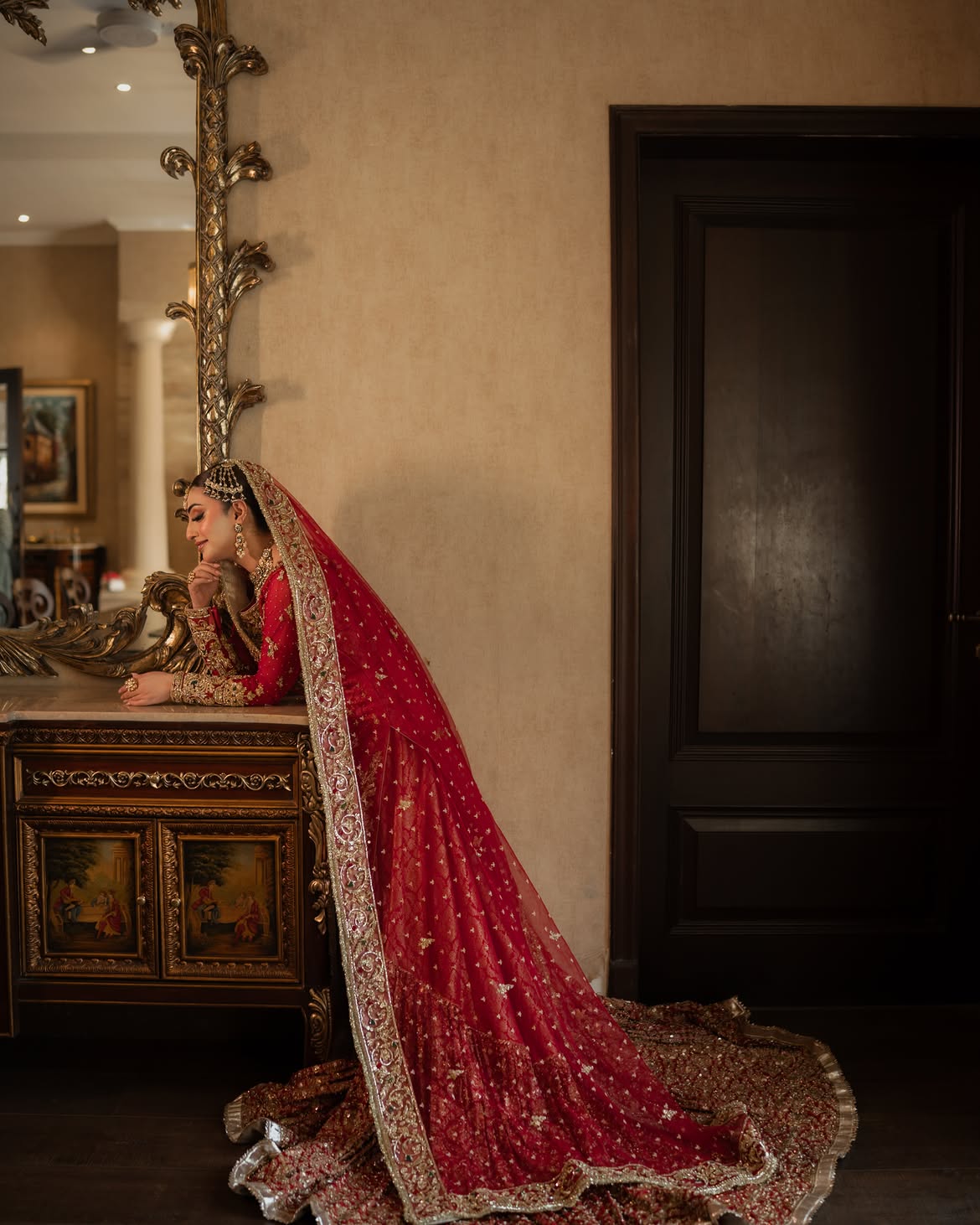 RED BRIDAL LEHENLEHENGA