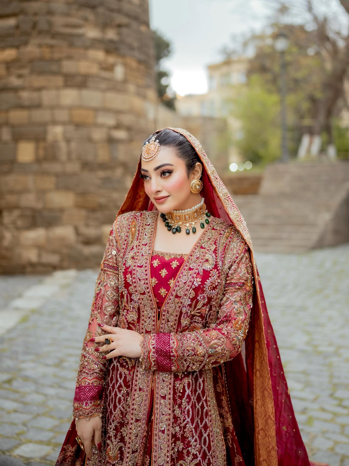 Radiant bridal lehenga