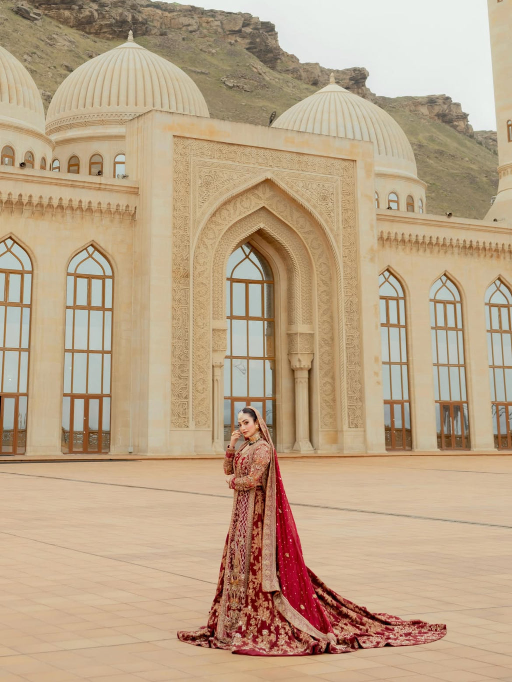 Radiant bridal lehenga