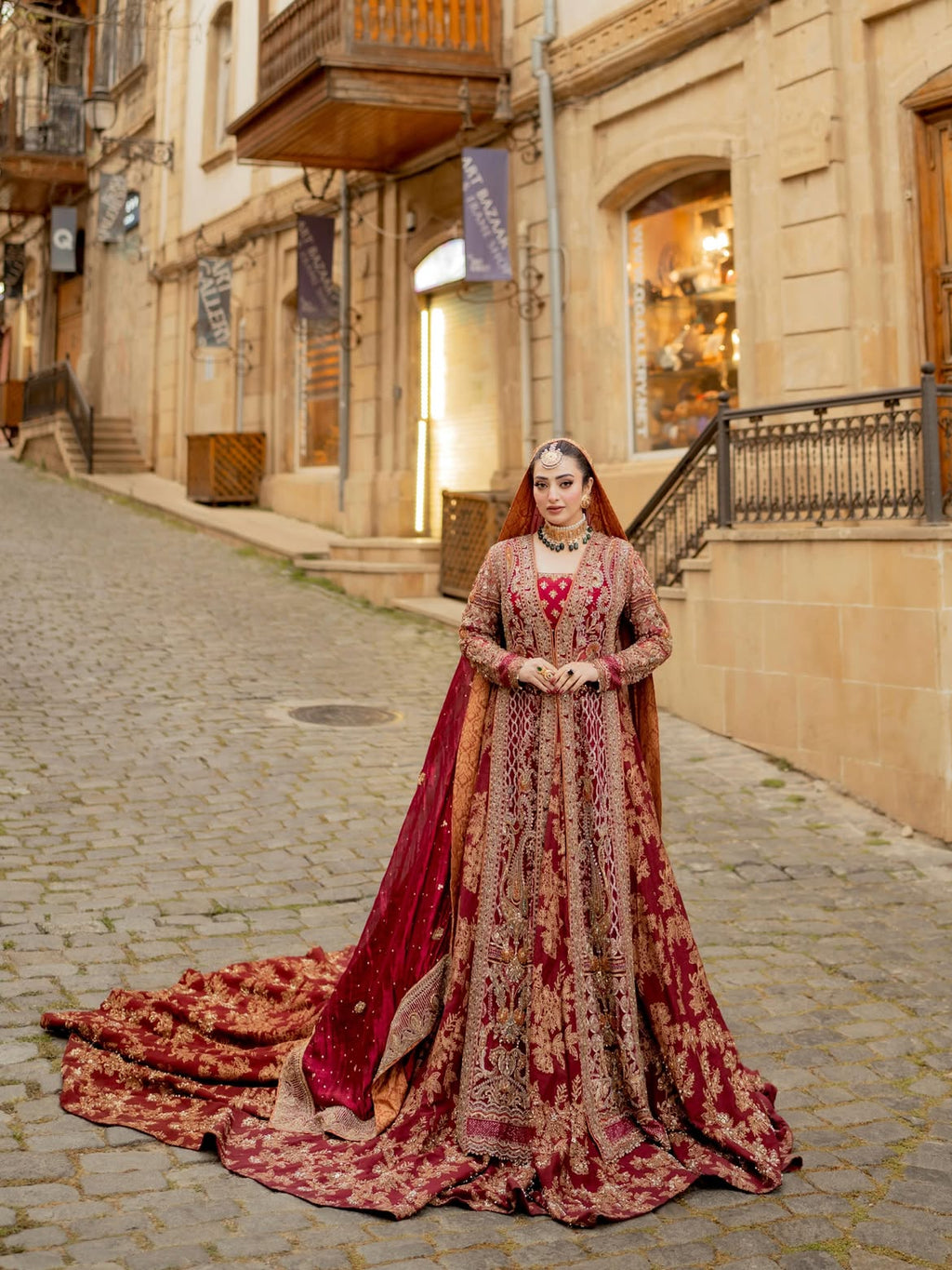 Radiant bridal lehenga