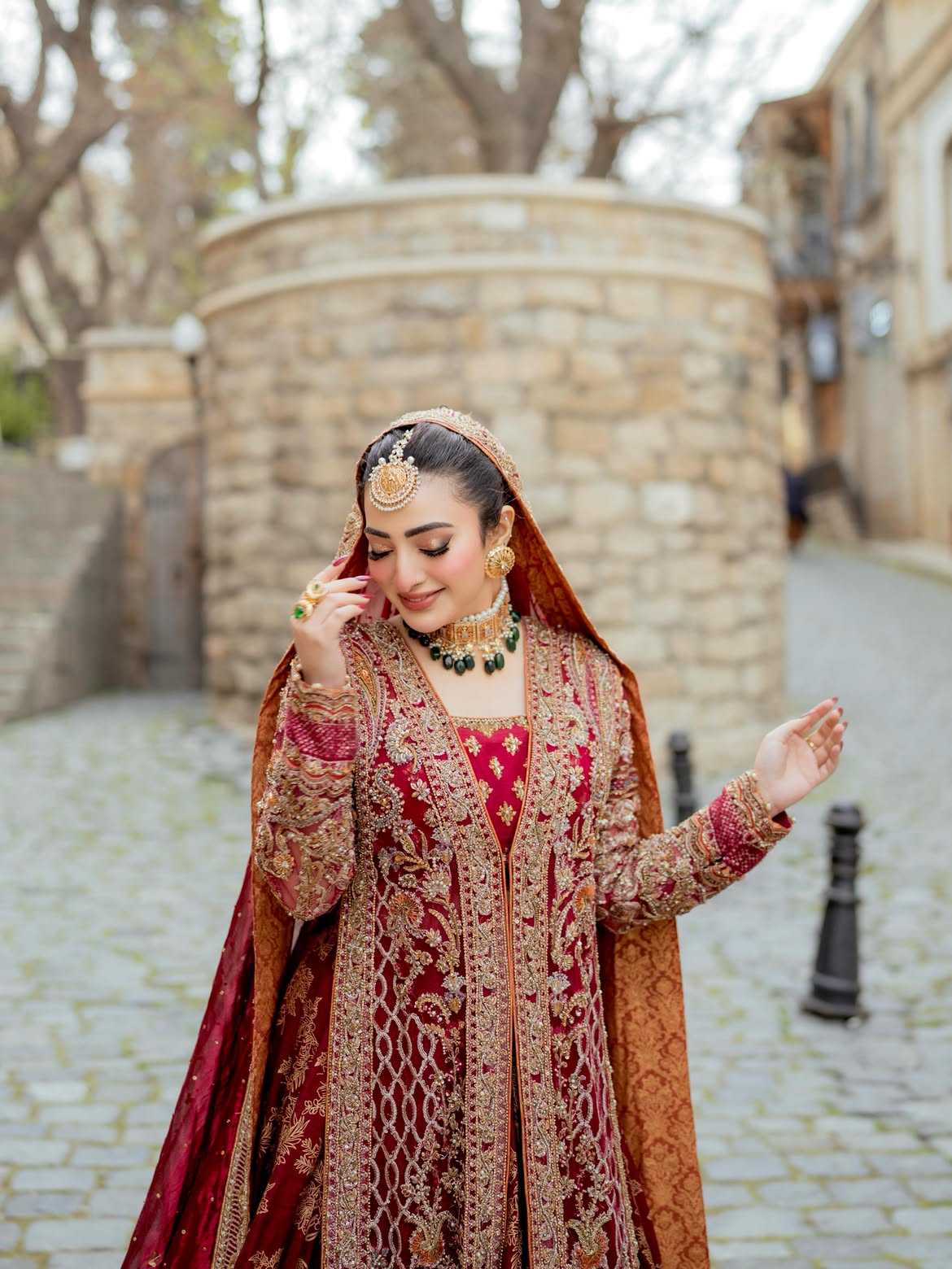 Radiant bridal lehenga