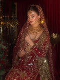 FABULOUS RED BRIDAL LEHENGA