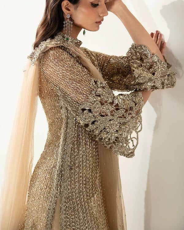 heavy ornate bridal wear