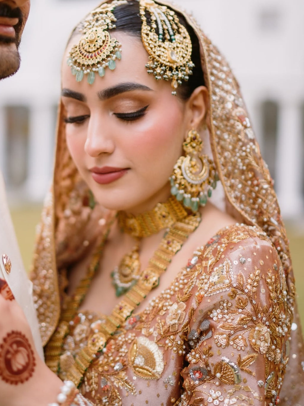 BRIDAL LUXURY LONG KURTI WITH SHARARA