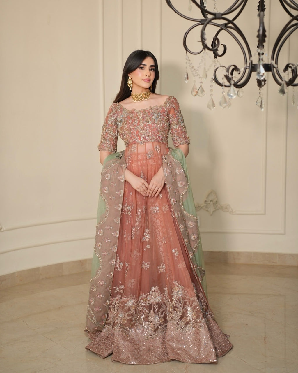 Bridal maxi
