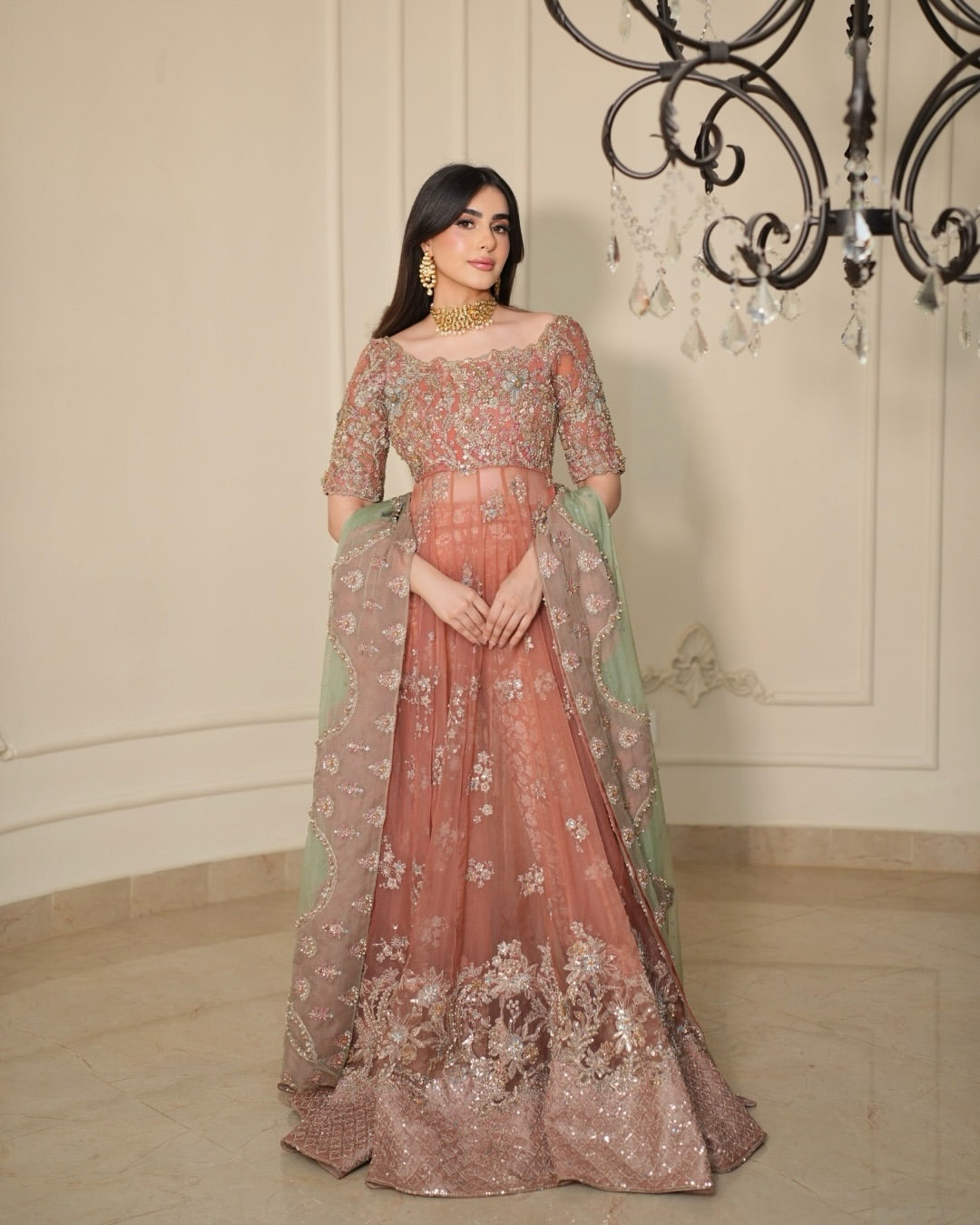 Bridal maxi