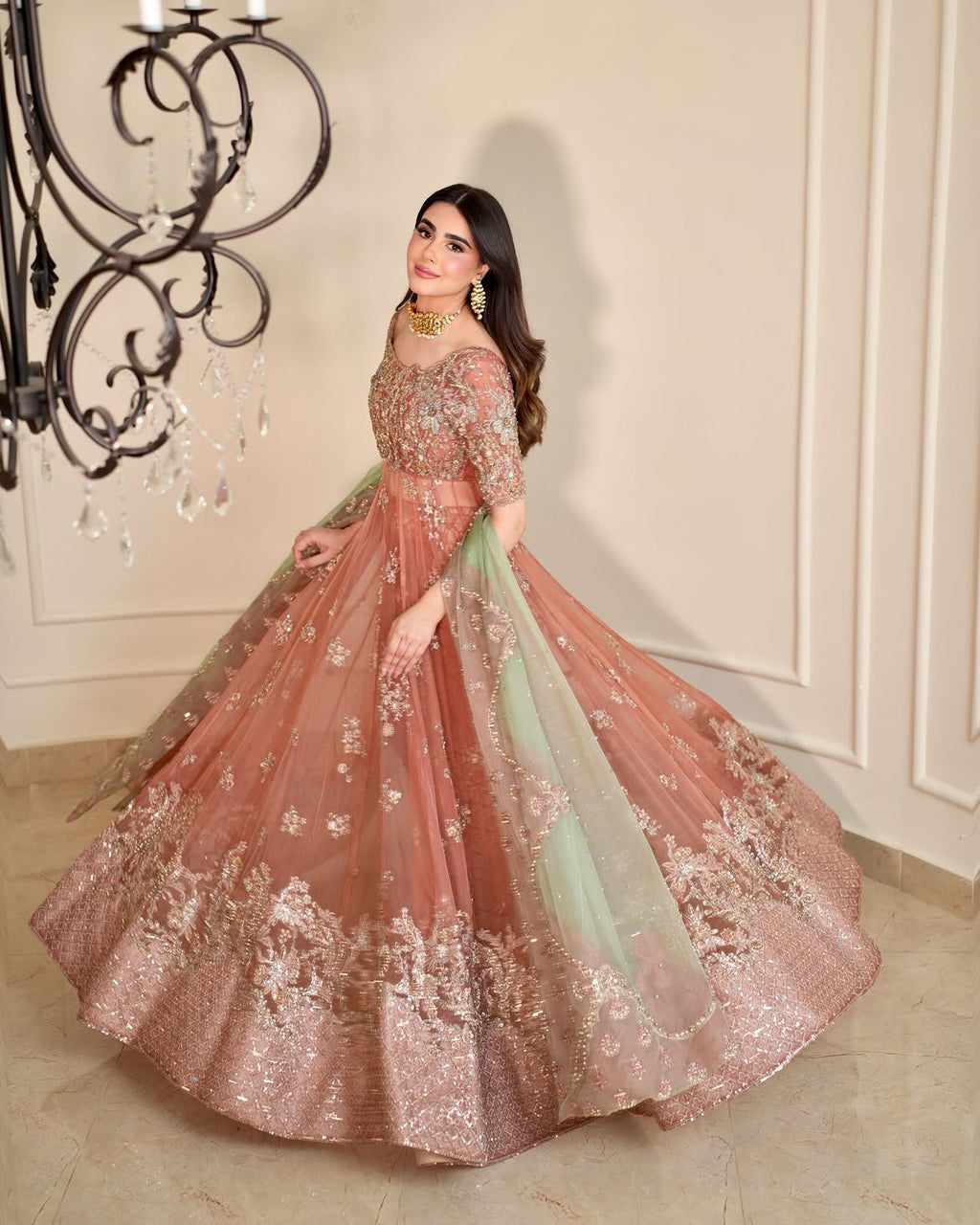 Bridal maxi