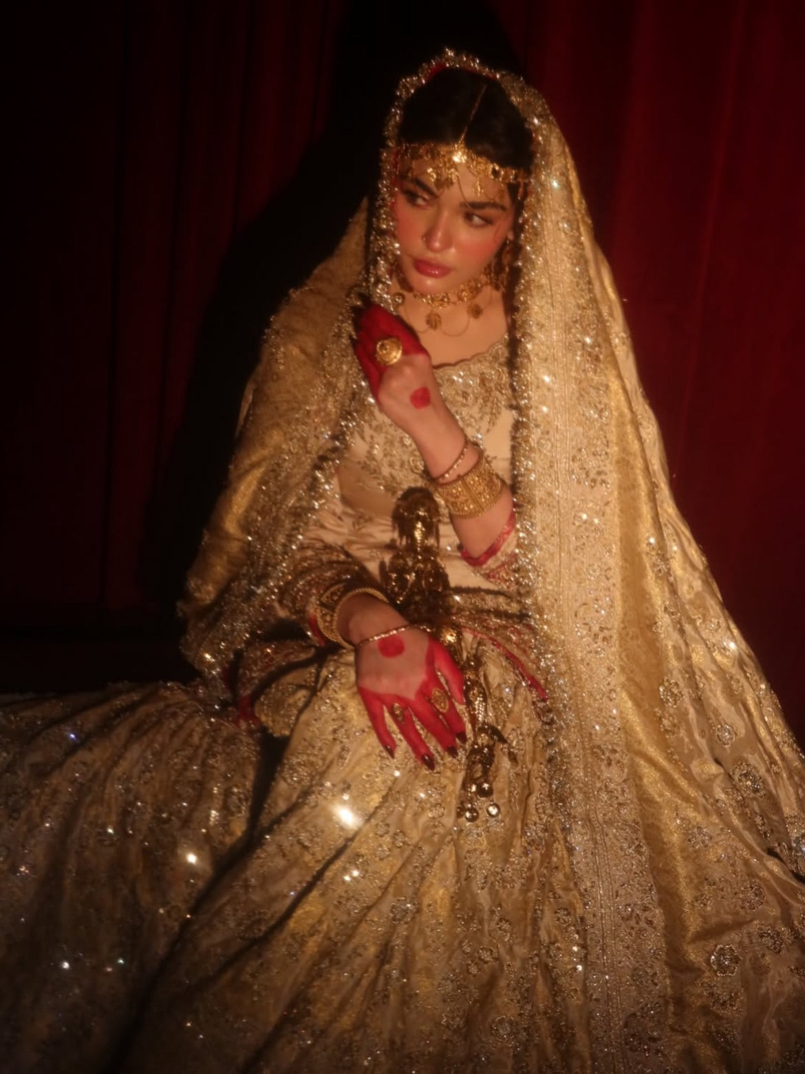 BRIDAL LUXURY WEAR IN GOLD