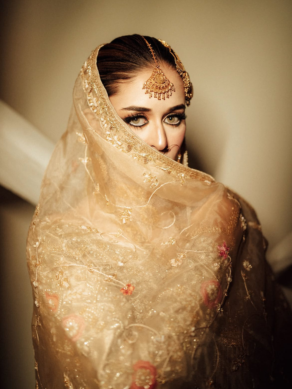 GOLD SILKY BRIDAL WEAR