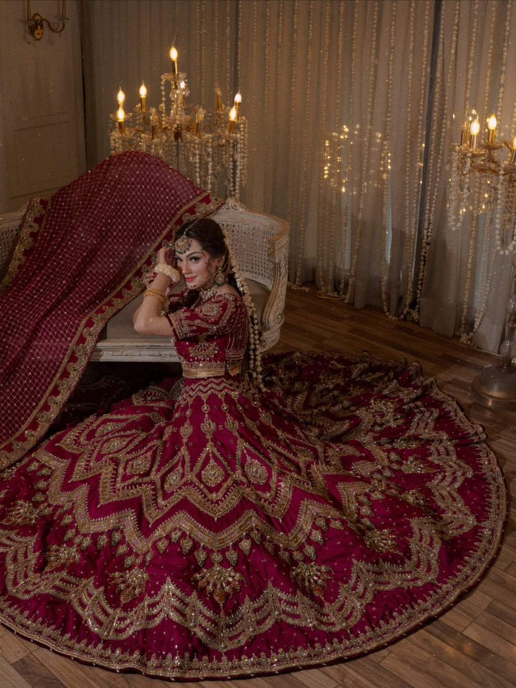 FLARED 360 BRIDAL LEHENGA
