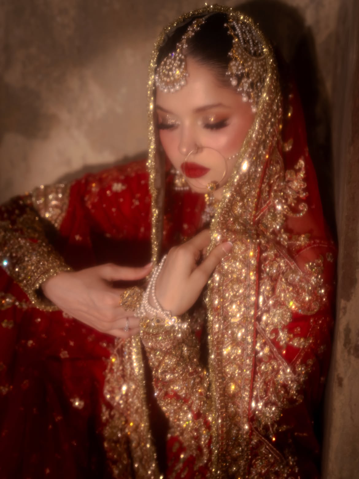 RED BRIDAL LEHENGA