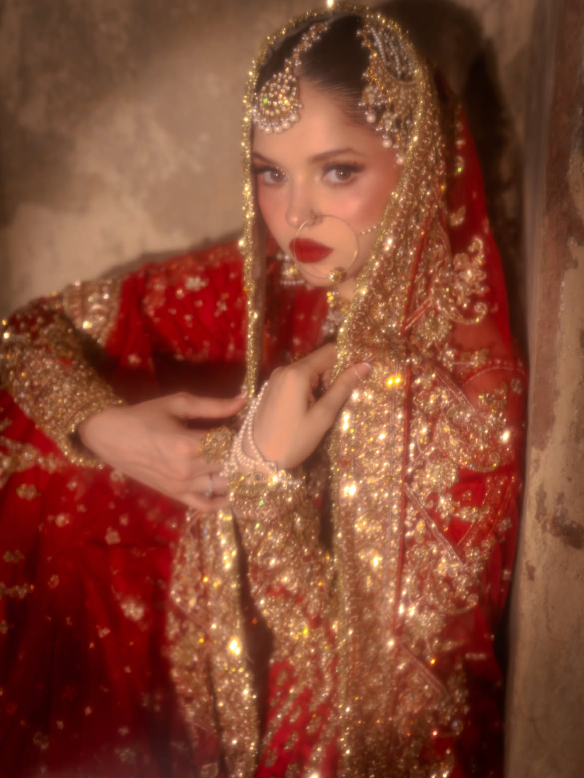 RED BRIDAL LEHENGA